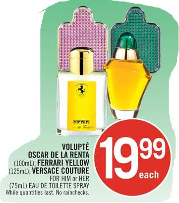 of fragrances on sale for