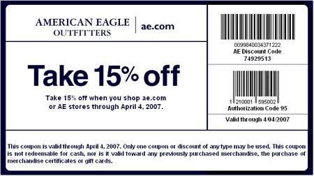 American Eagle Coupons