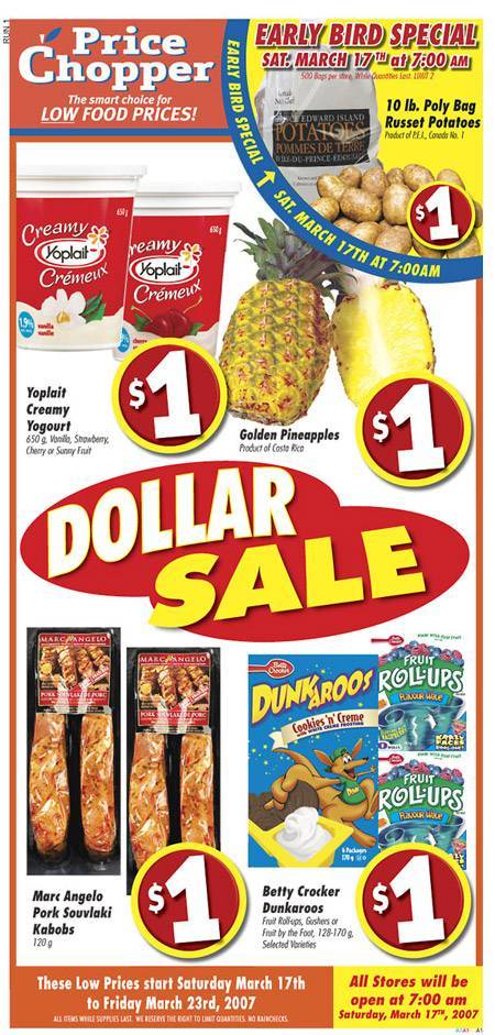 grocery coupons canada. Price Chopper Canada Grocery