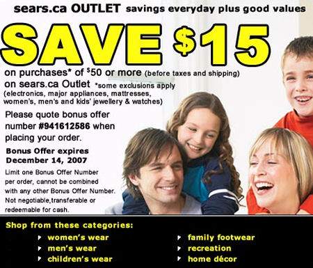 Sears Outlet Canada Appliances