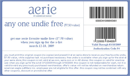 Aerie Gift Card