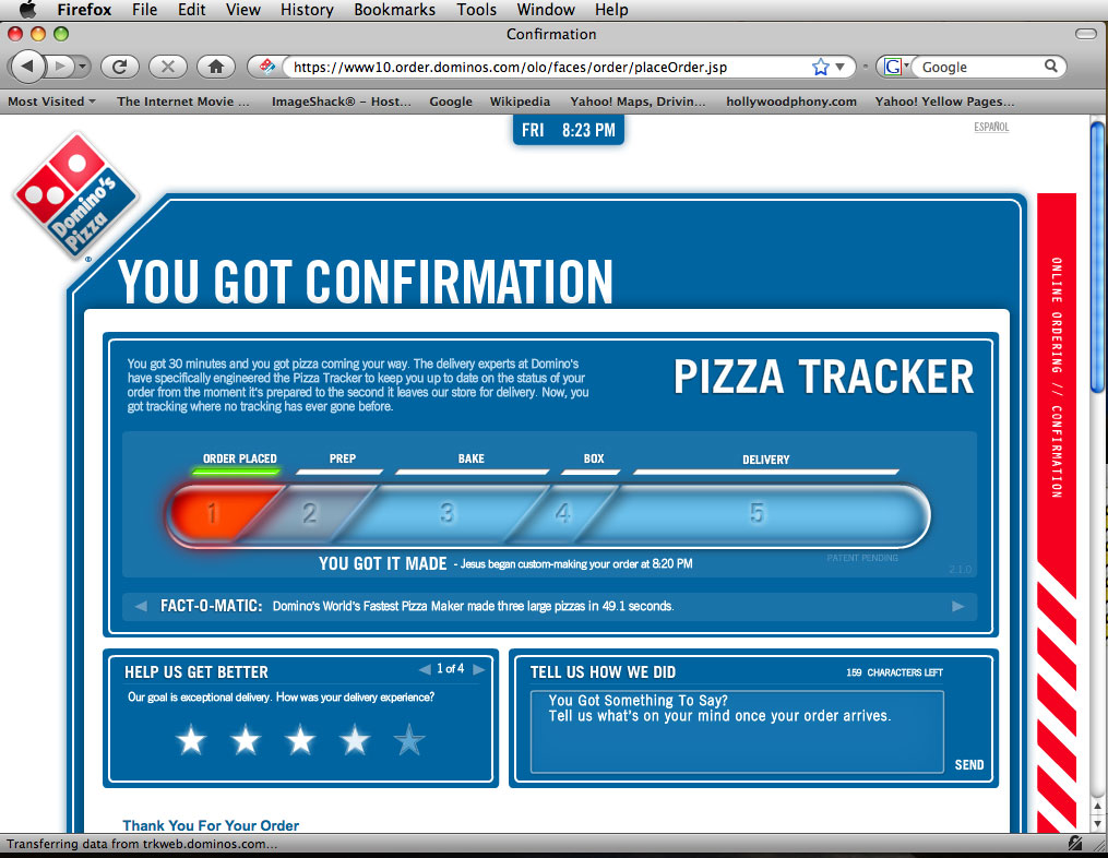 Domino Pizza Coupon