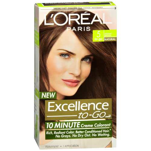 Loreal is offering 4 off their Excellence to go haircolouring