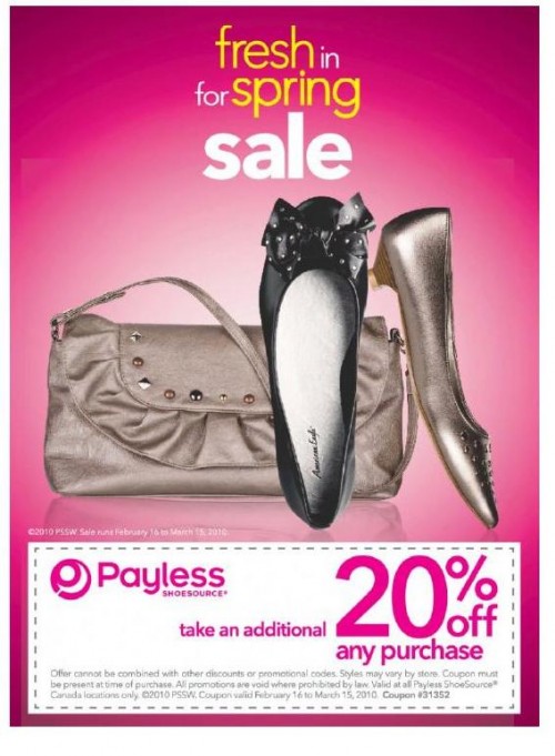 payless printable coupons