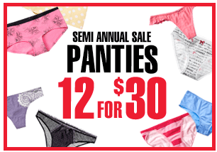 La Senza Canada Sale: 10 Panties for $25 - Canadian Freebies