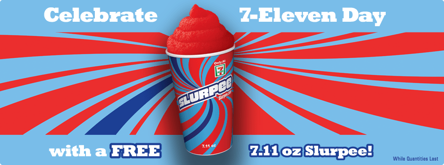 7 11 slurpee. Free* Slurpee at 7-Eleven