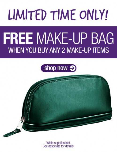 The Body Shop: Free Make-Up Bag with Purchase via Canadian Freebies, 