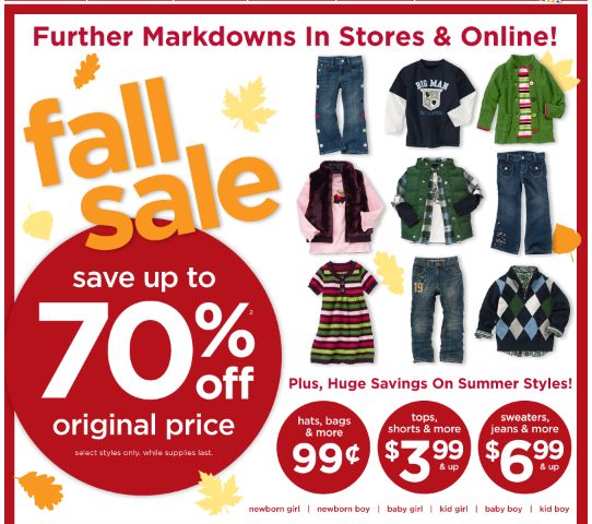 New Markdowns: Gymboree Orange Sale All Clearance Up to 75% Off +