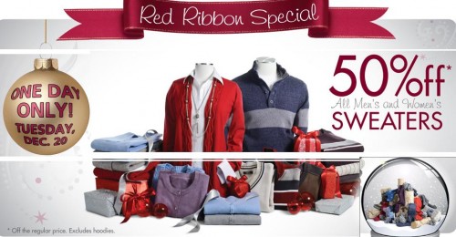 Mark’s Work Warehouse: 50% Off All Men’s & Women’s Sweaters *December 20th Only* | Canadian ...