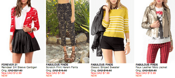Forever 21 Canada Coupons  Sale: Get 21% Off Regular Priced ...