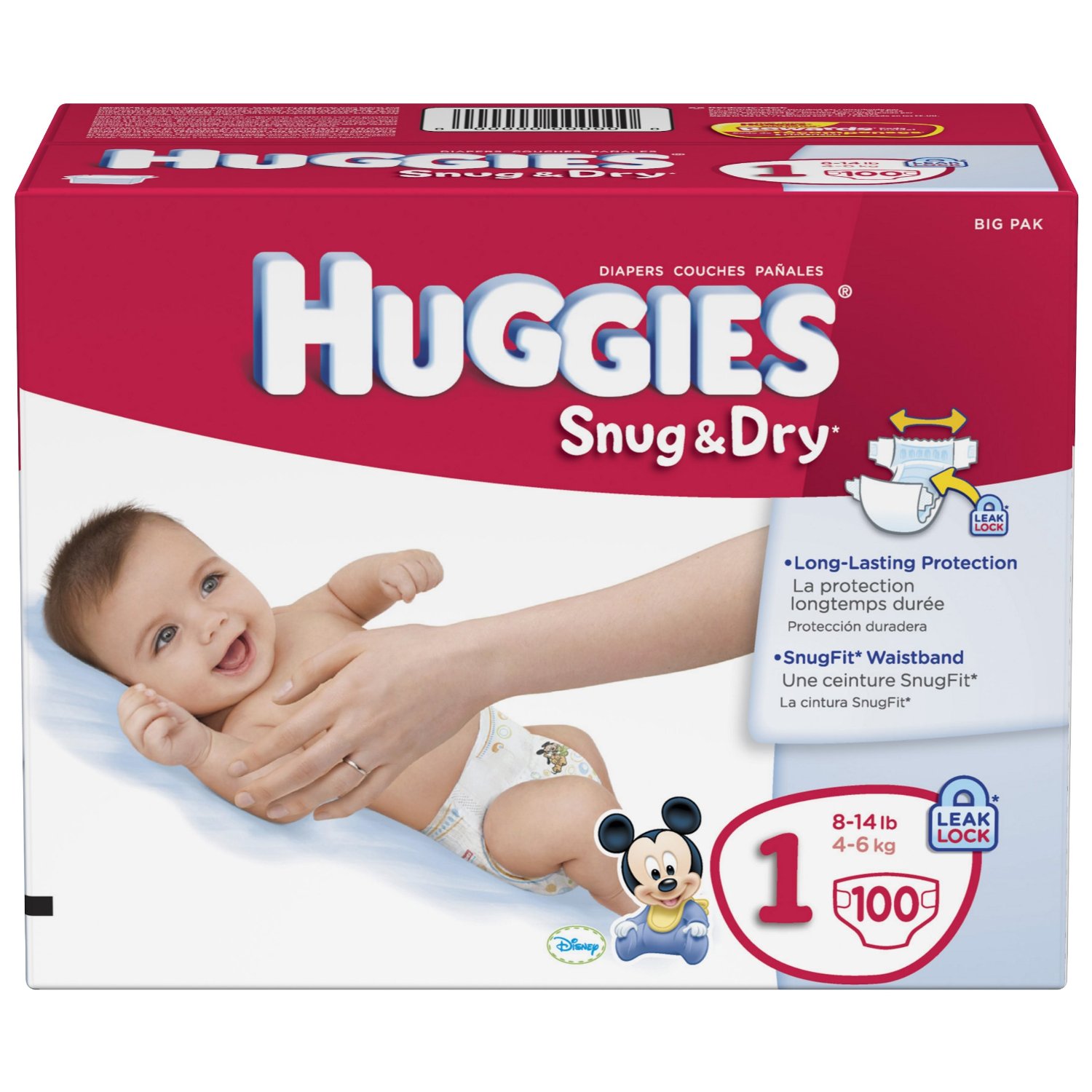 Save $10 on Huggies or Pampers 72-132 Box For More Rewards Members