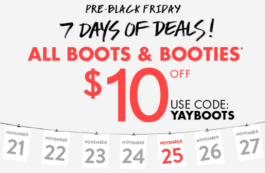 Forever 21 Canada Pre-Black Friday 2013 Deals: 10 off ALL Boots ...