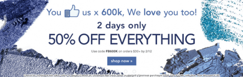 e.l.f. Cosmetics Coupon codes