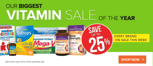 vitamin sale