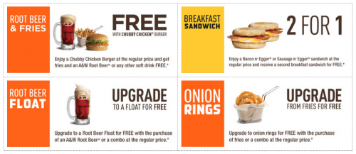 A W Canada New Printable Coupons: Free Root Beer and Fries 2 for 1 A W Canada New Printable Coupons: Free Root Beer and Fries 2 for 1