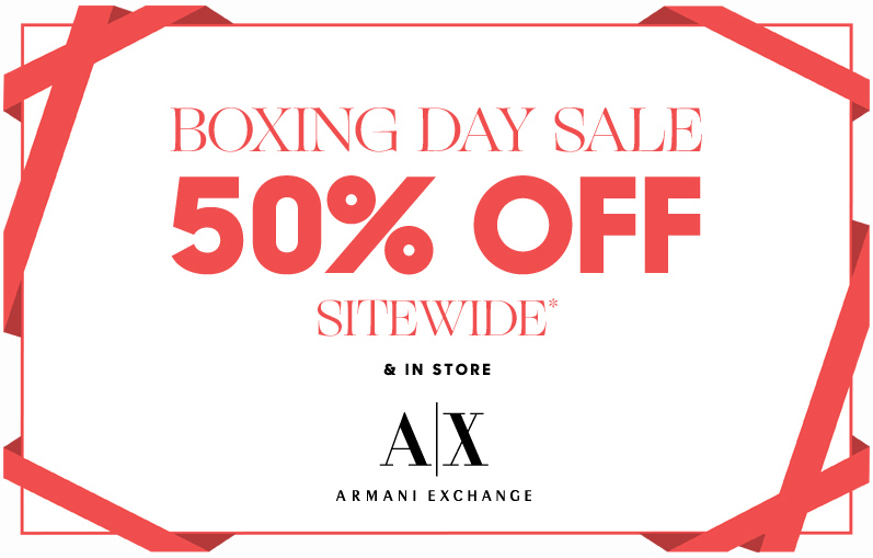 Past Armani Exchange Coupon Codes