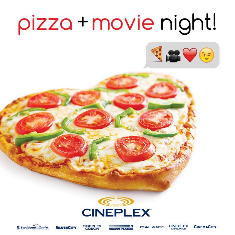 Pizza Pizza Canada Valentine’s Day Promotions Medium 2topping Heart