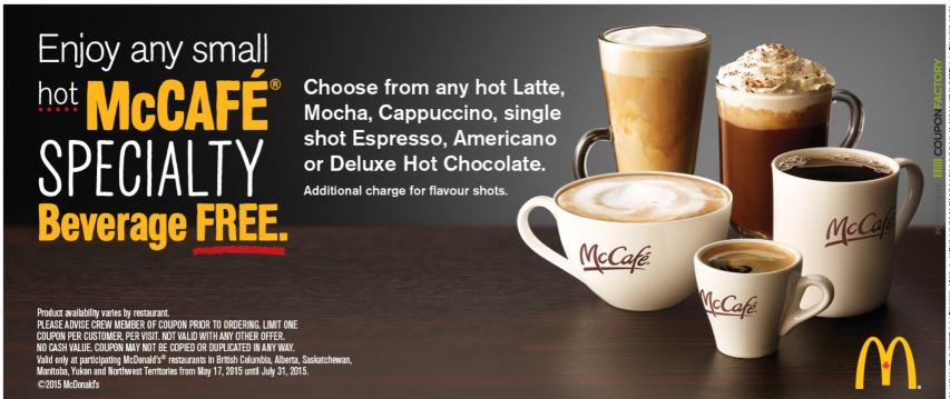 Small McCafé® Cappuccino with Espresso & Milk