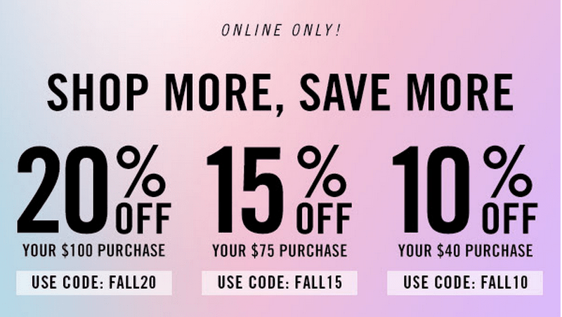 Forever 21 Canada has shop more save more online event! The Forever 21 ...