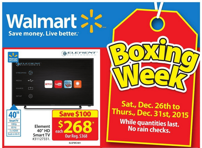 Walmart After Christmas Sales Ad | Division of Global Affairs