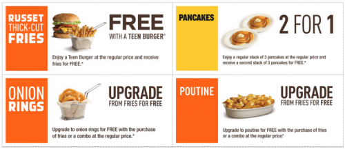 A&W Canada Coupons
