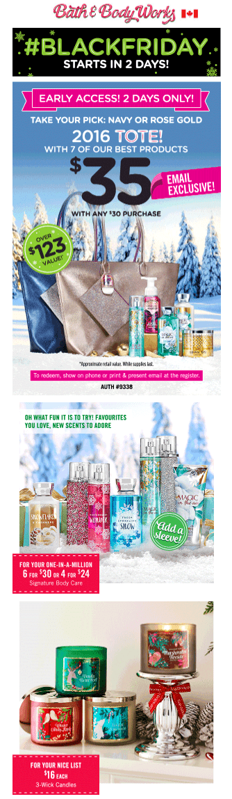 bath and body canada sale