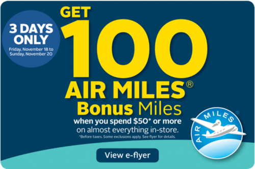 Rexall PharmaPlus Canada Bonus Air Miles at smartcanucks.ca Deals