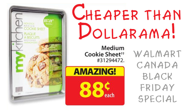 Walmart Canada Black Friday Cookie Sheet Deal