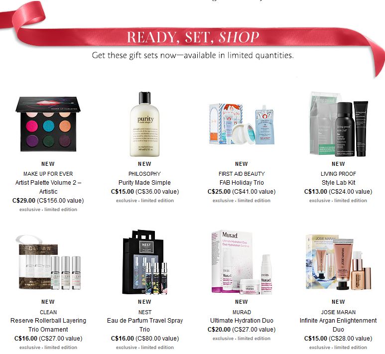 Sephora › Stores › Black Friday Canada