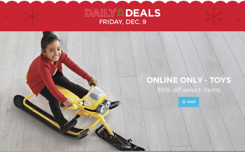 Sears Canada Christmas Daily Deals