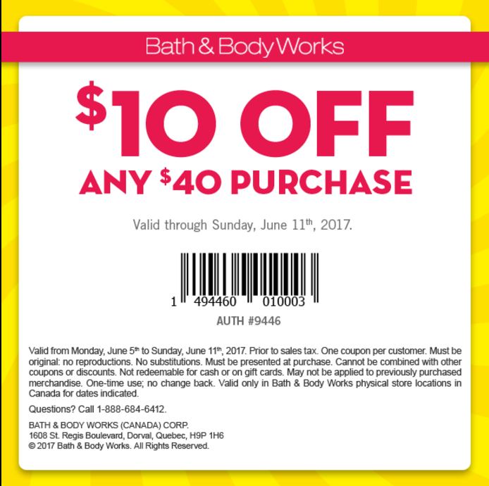 bath and body works canada sale