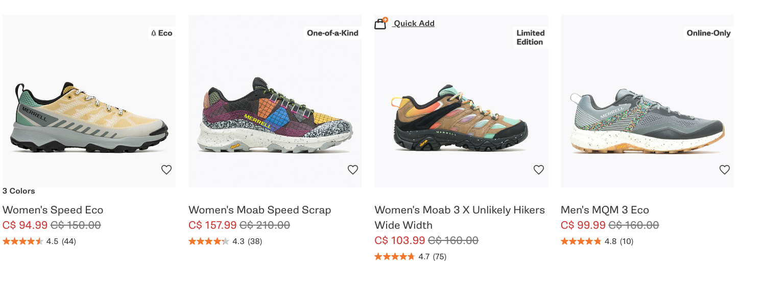 Merrell Canada Sale 25 Off Sitewide With Promo Code Canadian