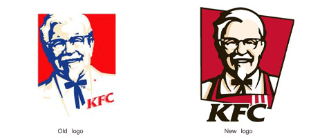 KFC's 1997 and 2006 logos