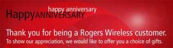 Rogers Canada - Customers Get a Free Gift