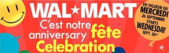 Walmart Canadaâ€™s Anniversary Sale Sept 28 - Oct 6, 2007 - The Flyer