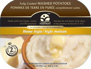 Canadian Freebies: Free Package of FoodTrust Fully Cooked Mashed Potatoes Coupon