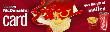 McDonaldâ€™s Canada Card: Free Medium fries or Drink