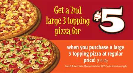 Pizza Pizza Canada Hot Deals + Error
