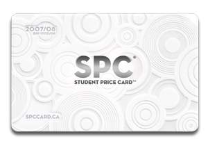 SPC Card - Student Price Card National Shopping Day