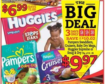 Sobeys Diaper Sale + Save.ca Coupons