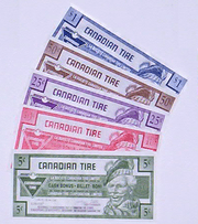 Canadian Tire Money