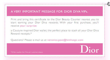 Dior Canada WALLET Free