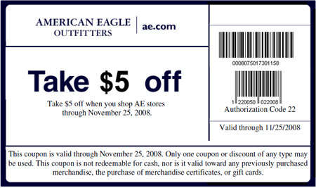 eagle app coupon