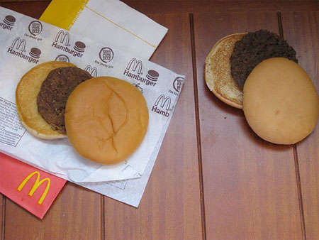 McDonald's Canada Old Burger