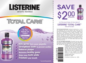 Canadian Coupons: Listerine Total Care Mouthwash $2 off - Canadian Freebies, Coupons, Deals ...
