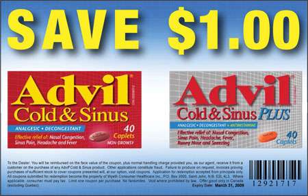 Advil Canada Coupons