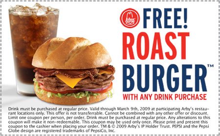 Arbys Canada Coupon