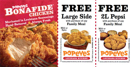 Popeyes deals chicken coupons