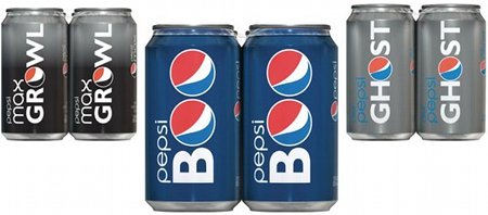 Pepsi Halloween Cans