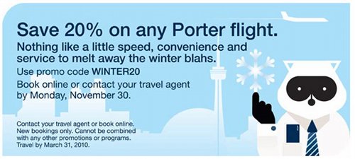 Porter Airlines Coupon Codes